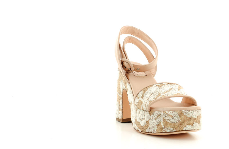 BABE SANDAL BLANC