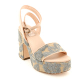 BABE SANDAL BLEU