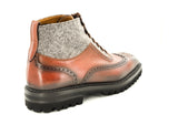 BOOTS 8005 CHESTNUT/TWEED