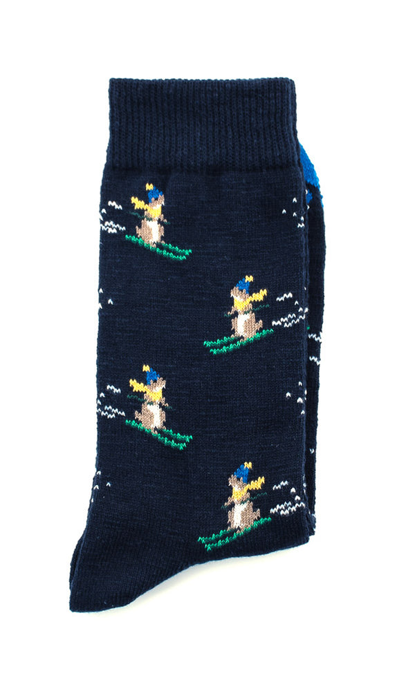 CHAUSSETTES BISCOTTE MARINE