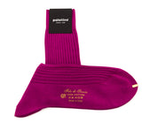 CHAUSSETTES ECOSSE FUSHIA