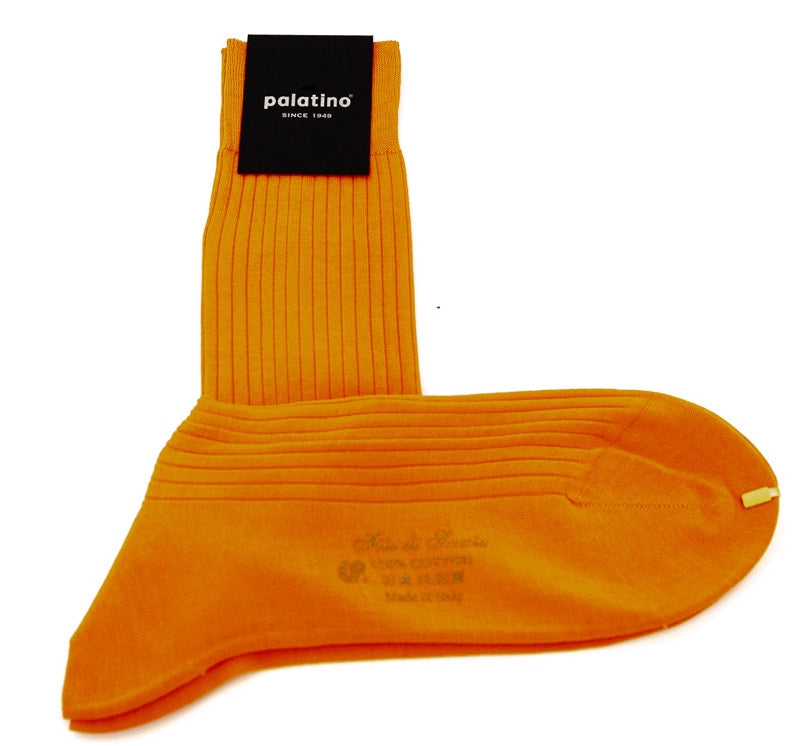 CHAUSSETTES ECOSSE ORANGE