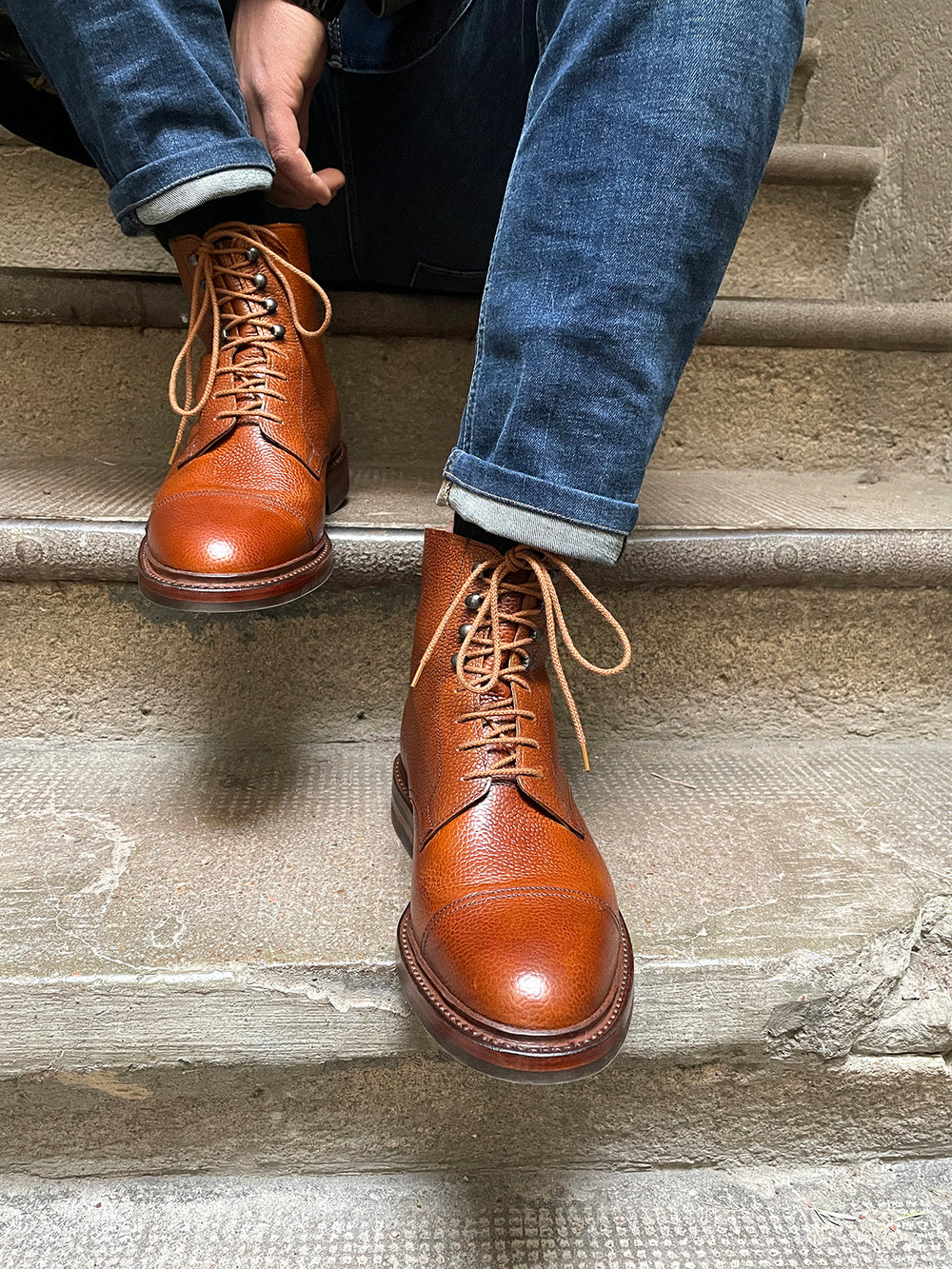 BOOTS CROCKETT AND JONES CONISTON SCOTCH GRAIN | Upper Shoes