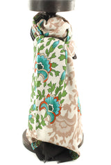 SCARF ARCHY FLEURS BEIGE